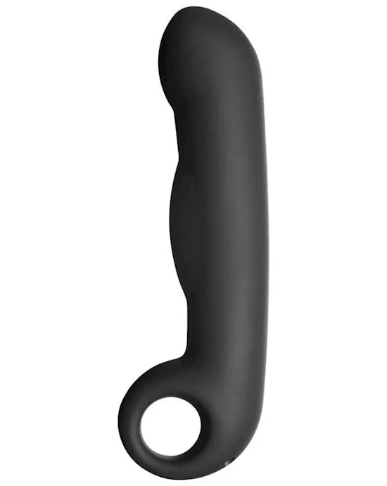 ElectraStim Ovid Silicone Noir Dildo