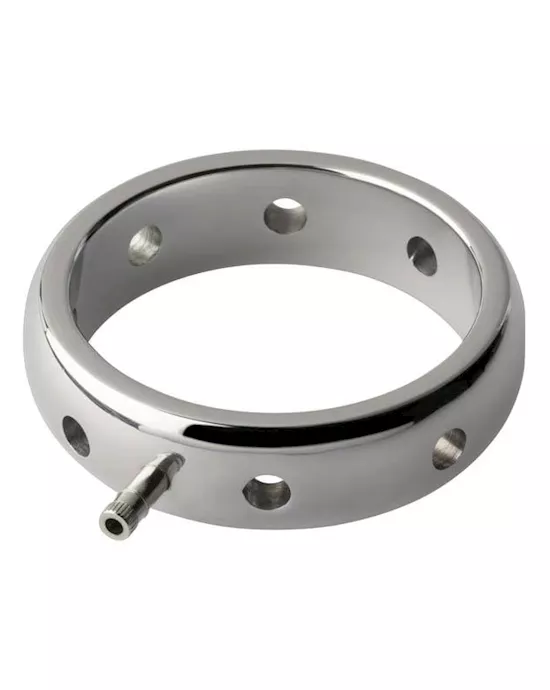 Prestige Metal Electro Cock Ring - 42mm