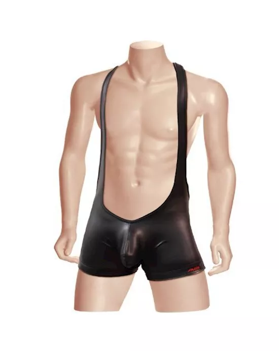Wet Look Singlet Medium