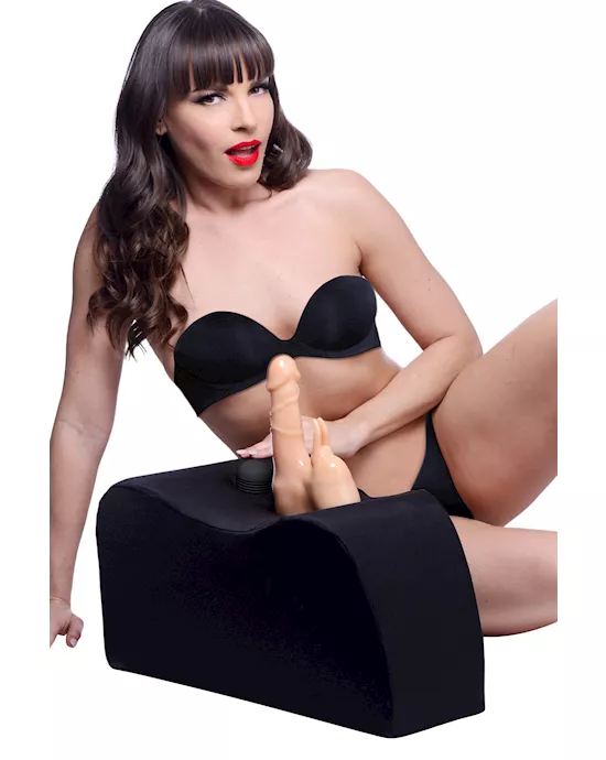Trio Love Cushion Orgasm Set with 3 Wands and Rabbit Attachment
