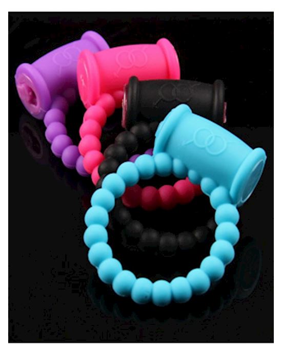 Pearl Necklace Vibrating Cockring