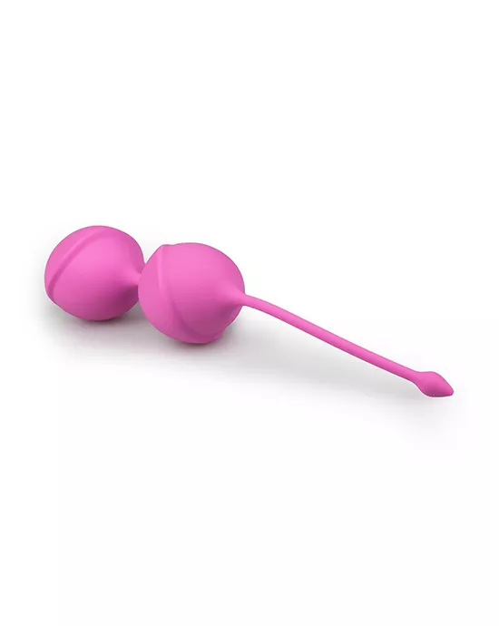 Pink Ripple Kegel Balls