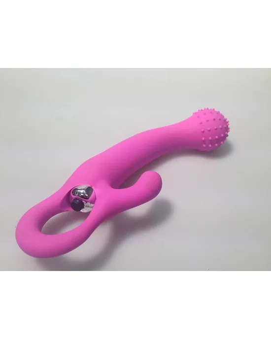 Double Trouble Vibrating Clit and G-Spot Teaser