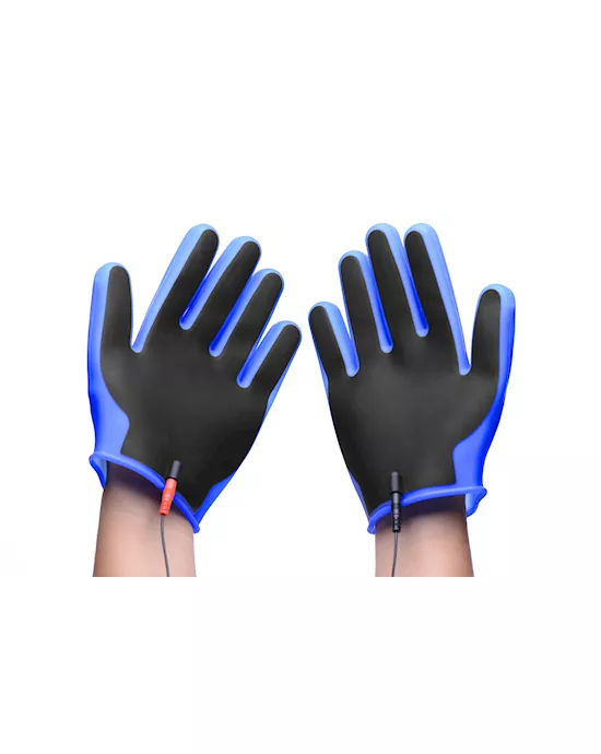 Conductor Electro Conductive Estim Gloves