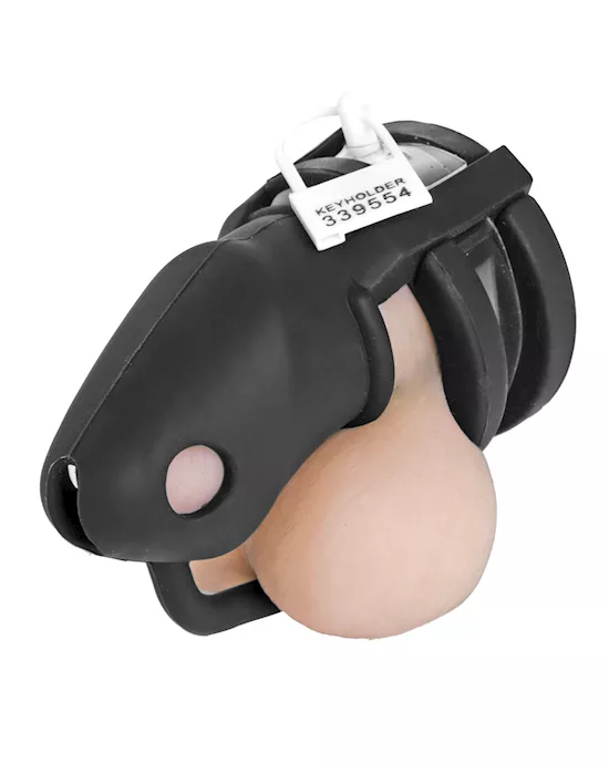 Sado Shadow Locking Silicone Chastity