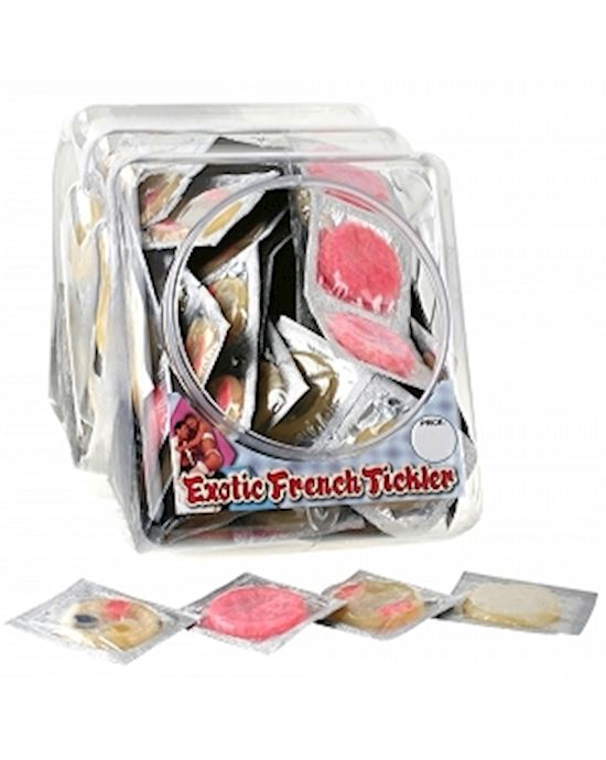 French Tickler Condom Single