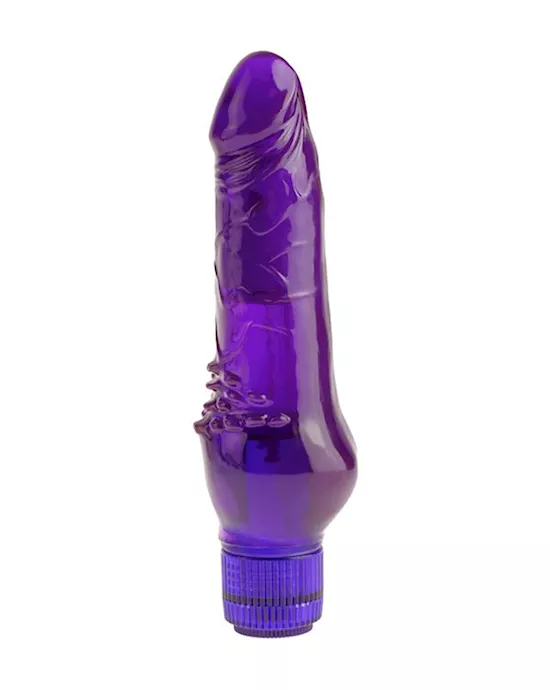 Juicy Jewels Orchid Ecstasy Vibrating Dildo