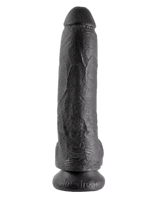 King Cock Suction Cup Dildo with Balls