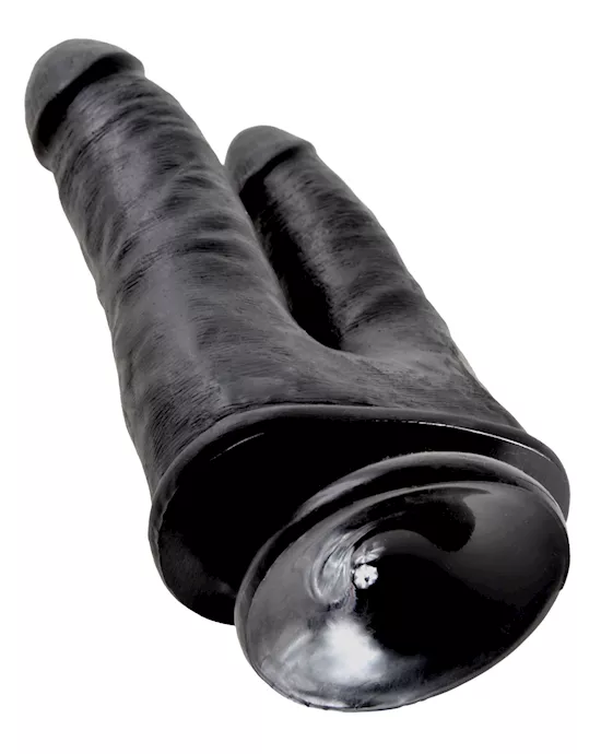 King Cock Double Penetrator Suction Cup Dildo