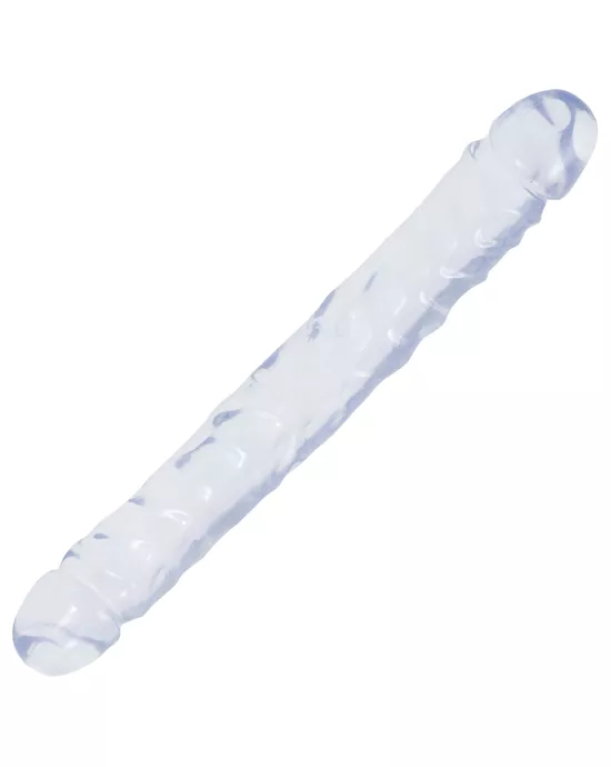 Crystal Jellies 12 Inch Jr Double Ended Dildo