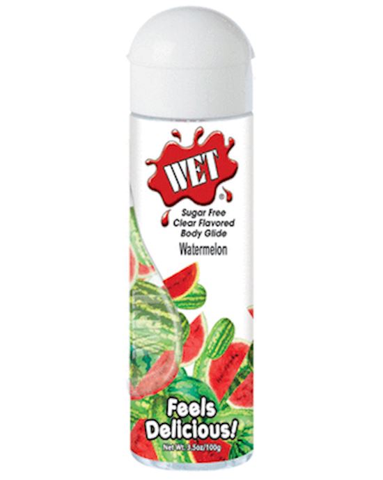 Wet Flavored Gel Lubricant 35oz 100g Watermelon