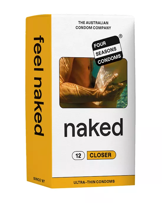 Four Seasons NAKED Closer Condoms  12 Pack