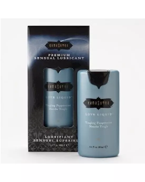 Kama Sutra Premium Lubricant Love Liquid Tingling Peppermint