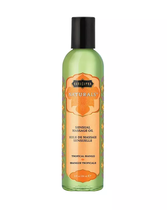 Kama Sutra Naturals Massage Oil - Tropical Mango