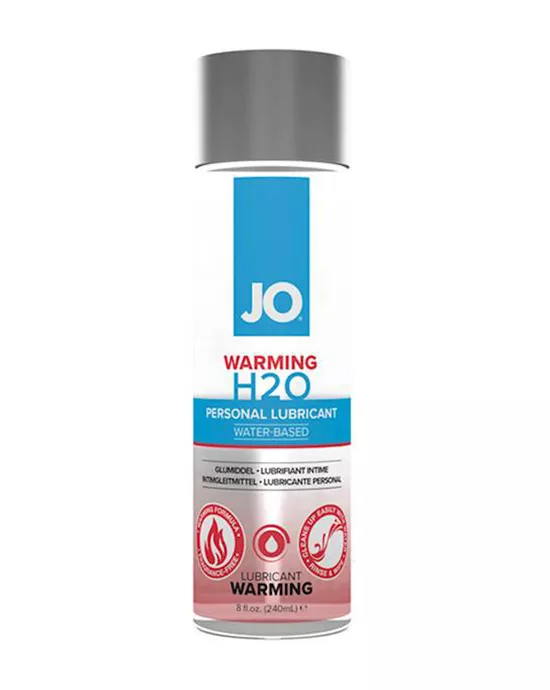 Jo H2o Lubricant Warming 8oz 237ml
