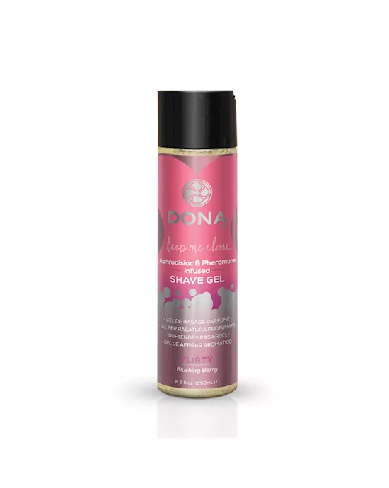Dona Shave Gel Blushing Berry 250 ml