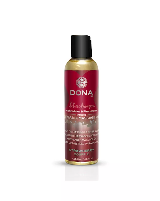 DONA KISSABLE STRAWBERRY MASSAGE OIL  100ml