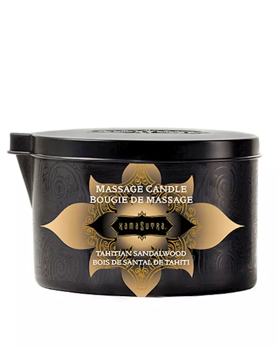 Kama Sutra Massage Candle Tahitian Sandalwood