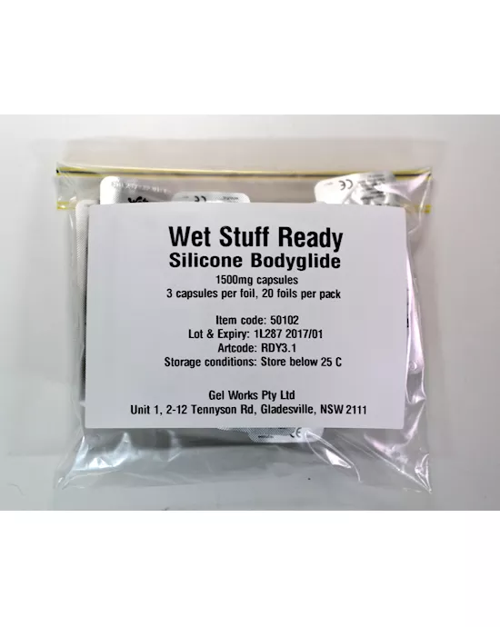 Wet Stuff Ready Silicone Bodyglide Caps 60 Pack