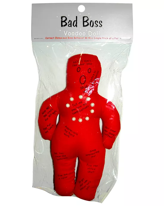Bad Boss Voodoo Doll
