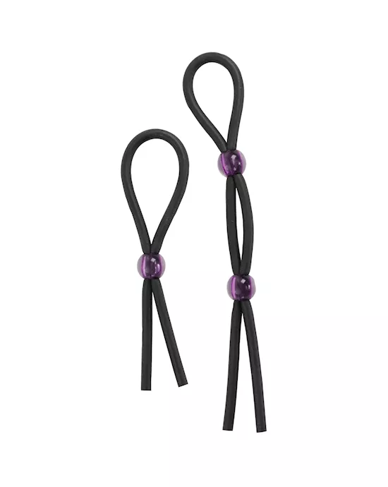 Silicone Cock Ties 2 Pack