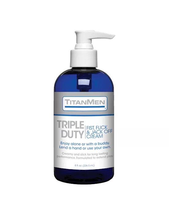 TitanMen Tripple Duty Fist Fuck & Jack Off 8 oz Cream