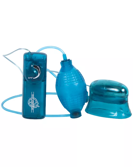 Pucker-Up Vibrating Clitoral & Vaginal Pump