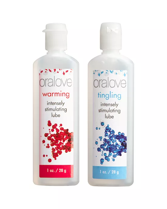 Oralove Dynamic Duo Warming  Tingling 2 Pack