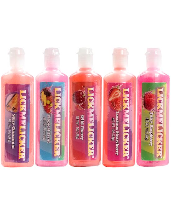 Lick Me Licker Tasty Gel 5 Pack