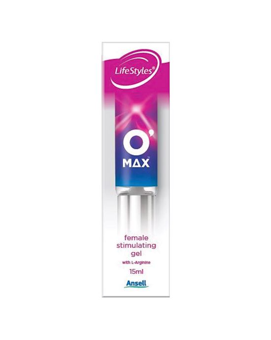 Ansell Lifestyles O Max Gel 15ml
