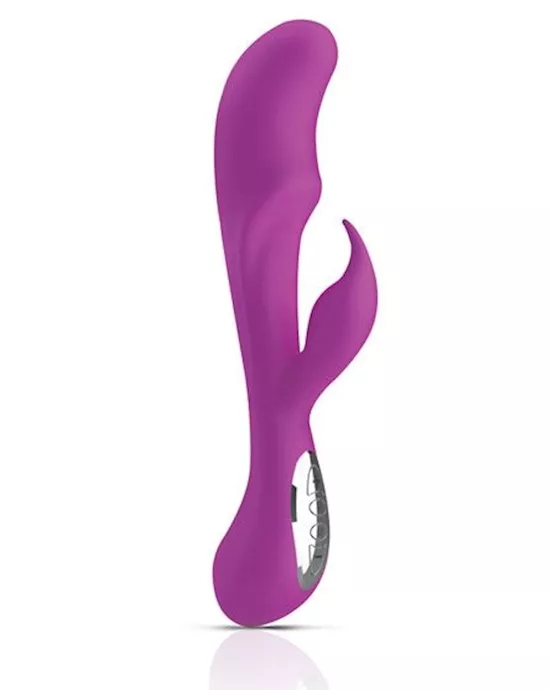 Playful Indulgence Silicone Rechargeable Rabbit Vibrator  Massager