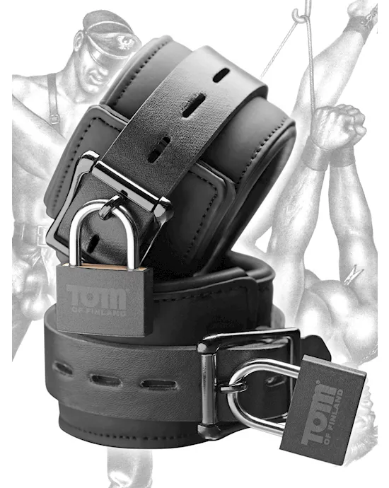 Tom of Finland Neoprene Wrist Cuffs