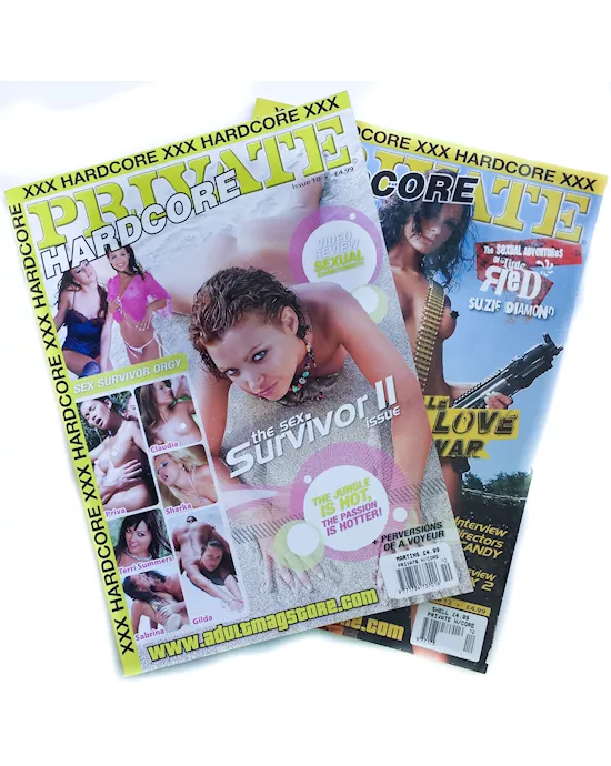 Private Hardcore Magazine Pack