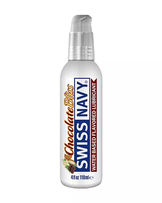 Swiss Navy Chocolate Bliss 4oz 118ml Waterbased Flavoured Lubricant