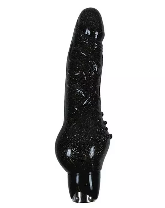 Starlight Gems Aries Vibrating Massager Black