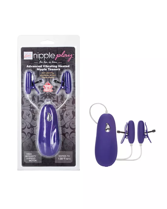 nipple play Advanced Vibrating Heated Nipple Teasers