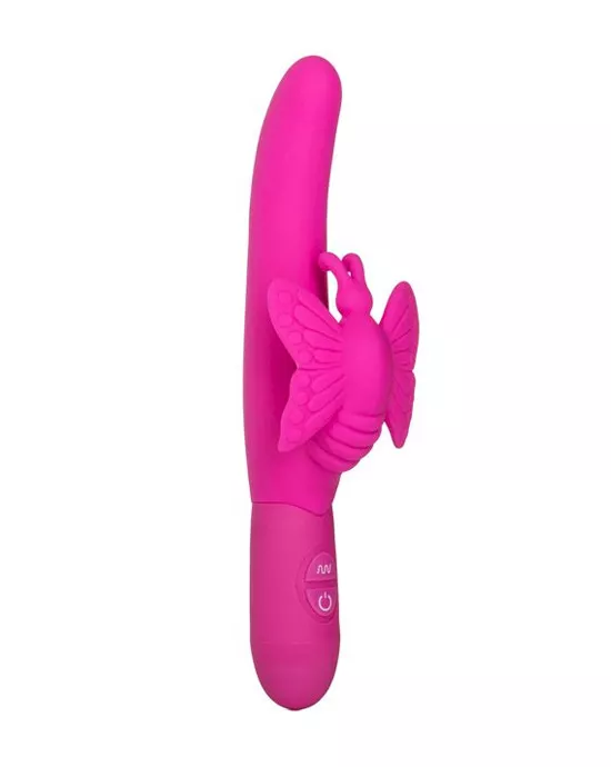 Posh 10-Function Silicone Fluttering Butterfly