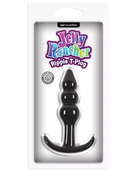 Jelly Rancher T-Plug Ripple Black
