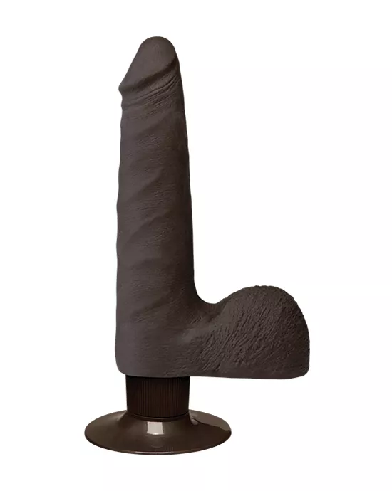 Realistic Cock UR3 Vibrating 7 in SLIM With Balls