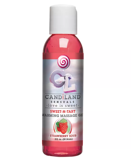CANDiLAND SENSUALS Sweet-N-Tart Warming Massage Gel