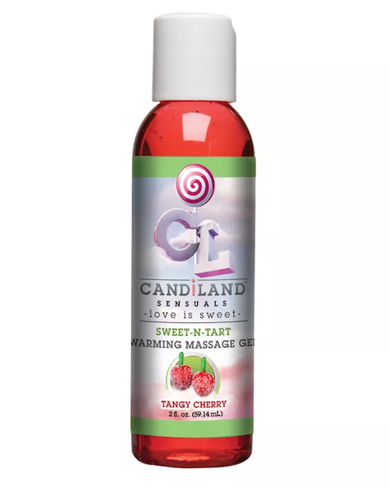 CANDiLAND SENSUALS Sweet-N-Tart Warming Massage Gel 2 fl oz