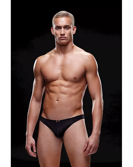 Envy Microfiber Thong M L Black