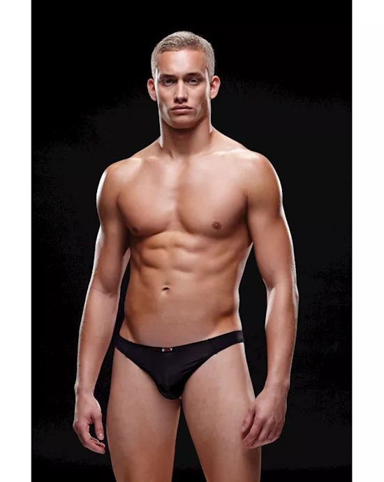 Envy Microfiber Thong S M Black