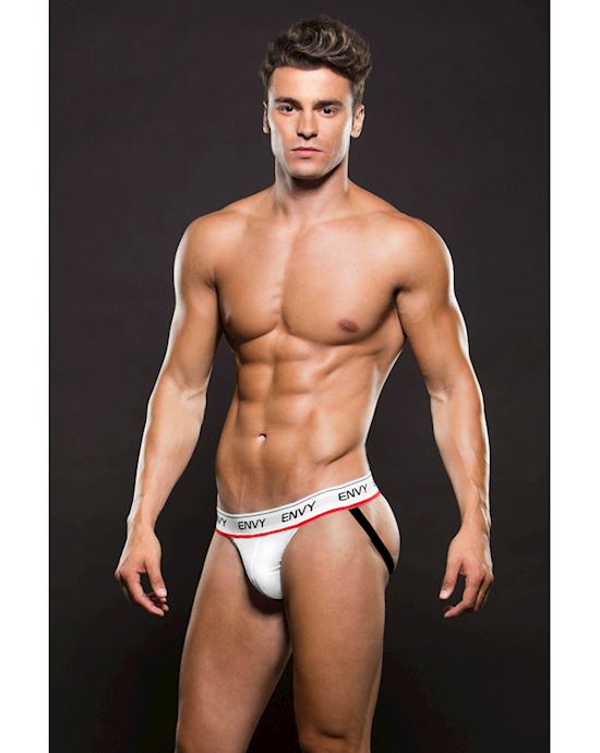 Envy Logo Elastic Lowrise Mesh Jock