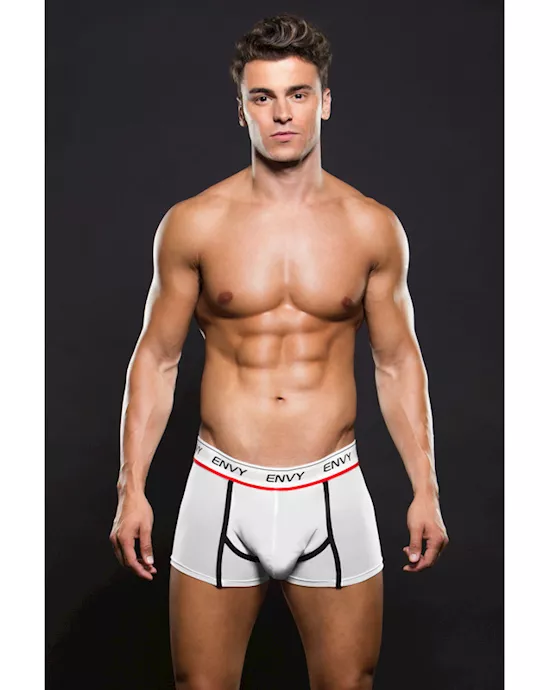 Envy Logo Elastic LowRise Mesh Trunk S M