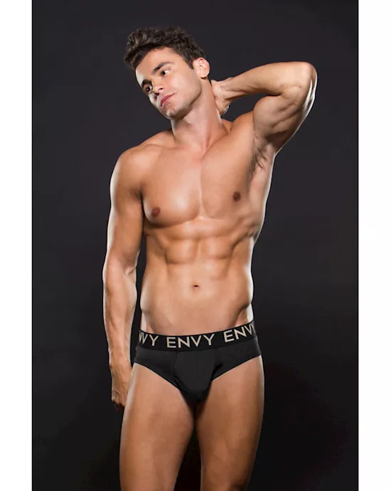 Envy Micro LowRise Logo Elastic Brief M L