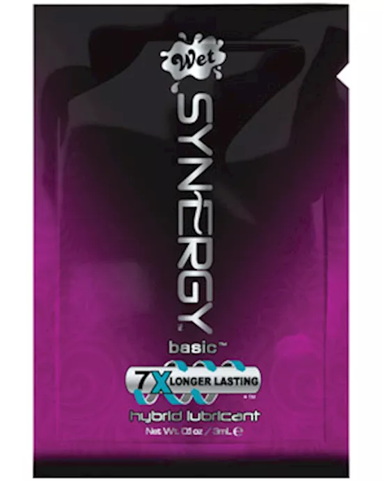 Wet Synergy Hybrid Lubricant 3ml Sample