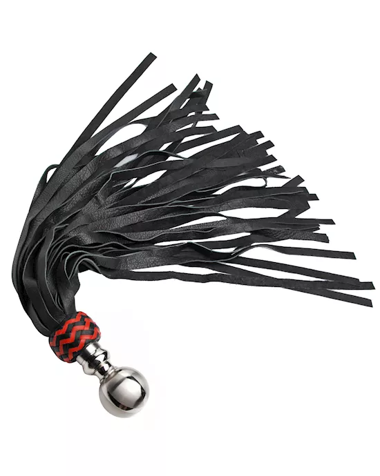 Premium Leather Ball Handle Flogger