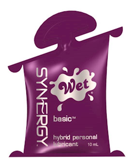 Wet Synergy Hybrid Lubricant 10ml Pillow Pack