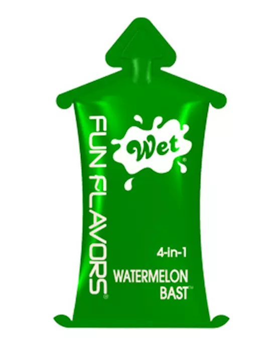 Wet Fun Flavors 4n1 Watermelon 10ml Pillow Pack